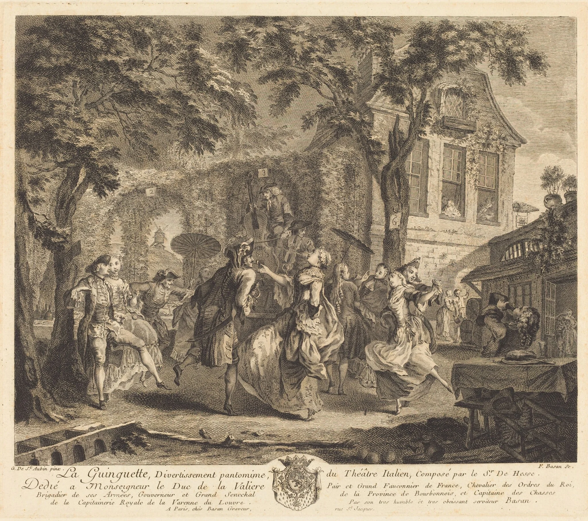 The Tavern, detail