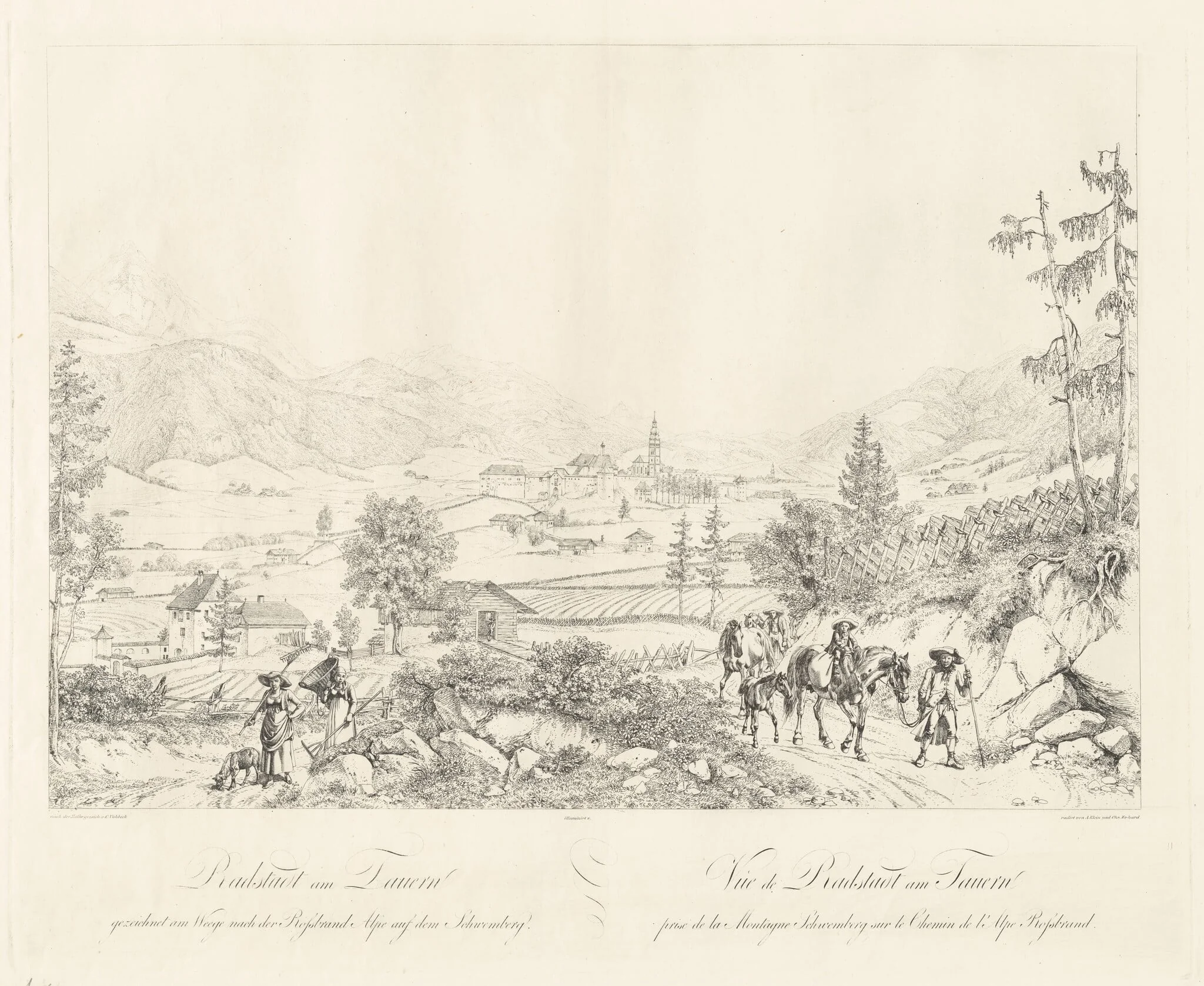 Radstadt near Tauern, detail