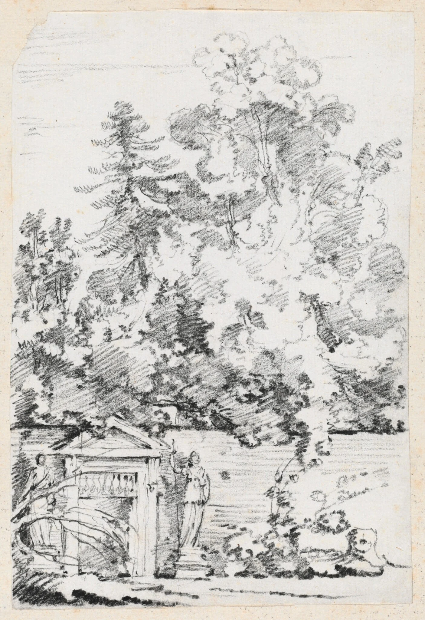 Entrance to a Walled Garden, detail