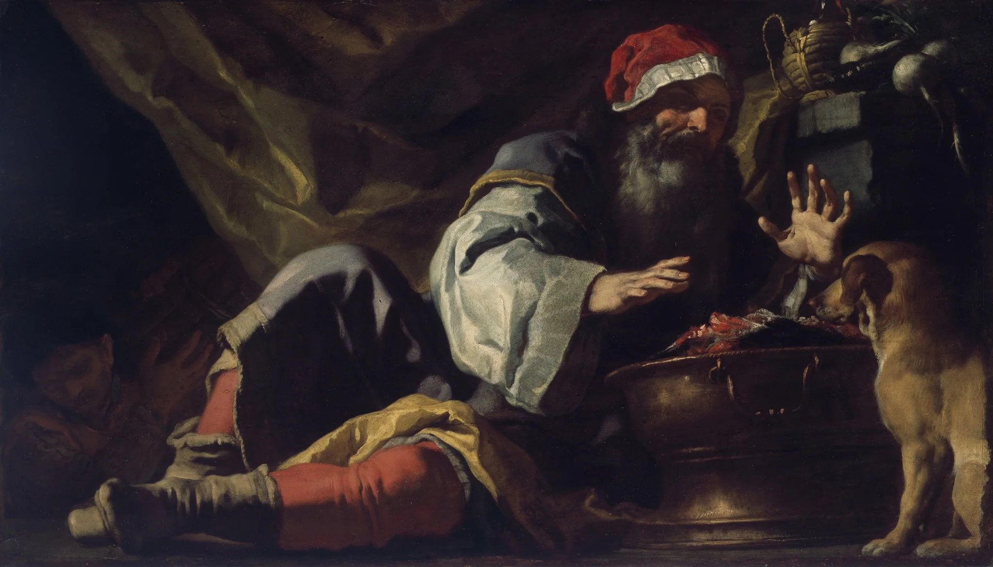 Allegory of Winter, detail