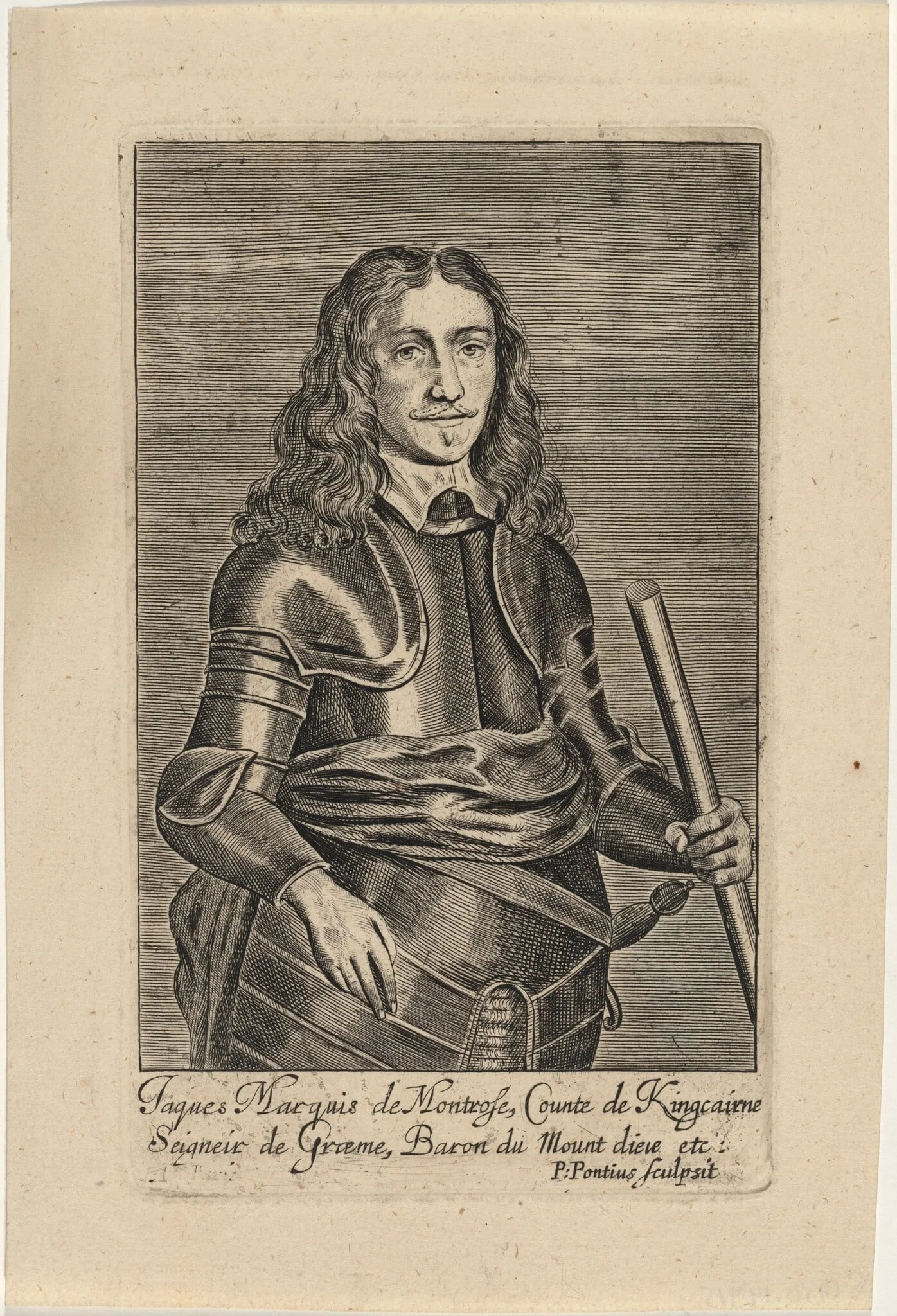 James Graham, First Marquess of Montrose, detail