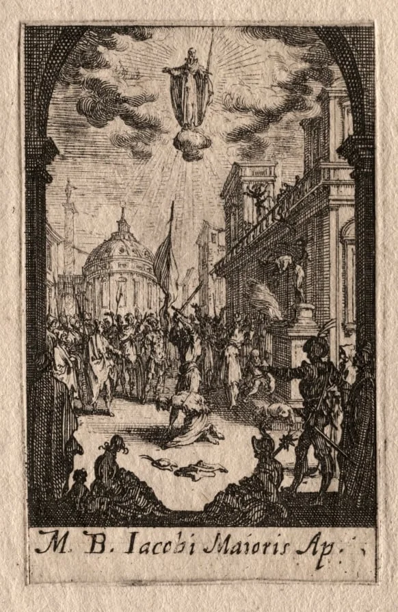 The Martyrdom of the Apostles: St. James the Greater, detail