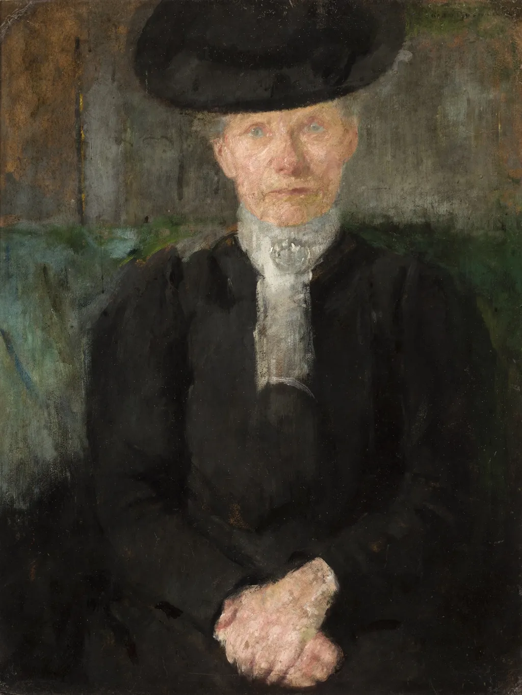 Portrait of Miss Deuringer, by Olga Boznańska, unspecified, 1900