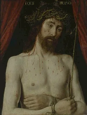 Christ with Crown of Thorns (Ecce Homo), detail
