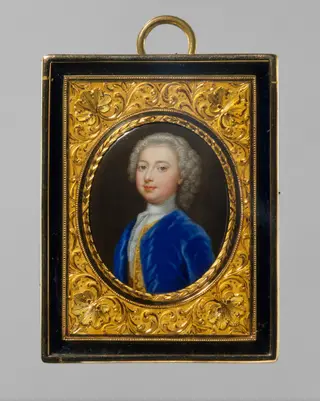 Portrait of a Young Man, by Christian Friedrich Zincke, unspecified, 1735
