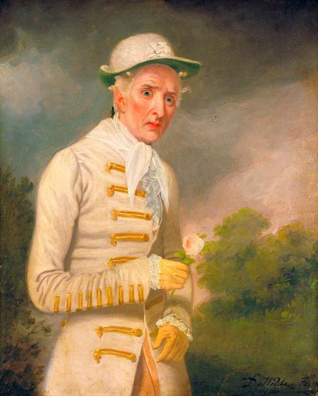 William Farren (1786–1861), as Lord Ogleby in 'The Clandestine Marriage' by George Colman the Elder and David Garrick, detail