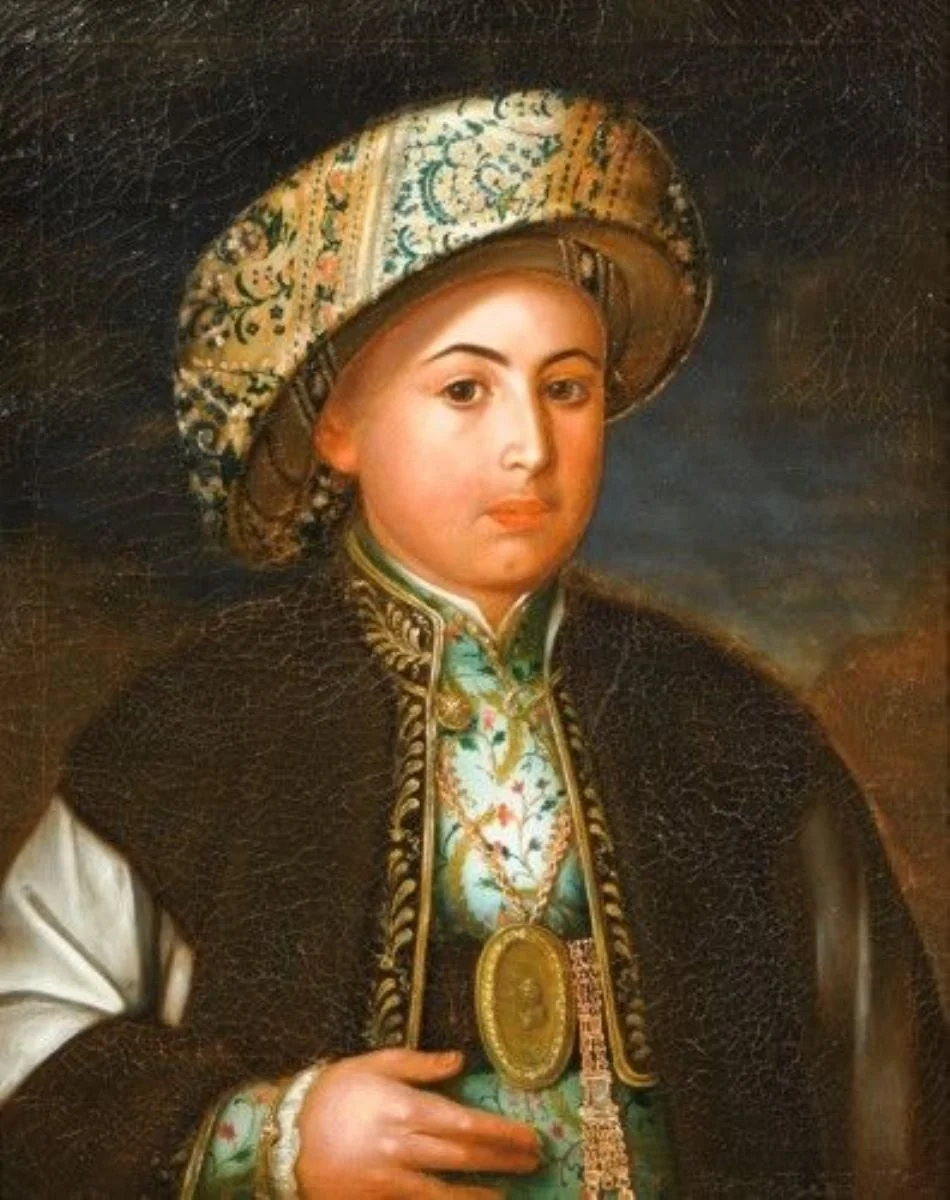 Portret de tânăr, detail