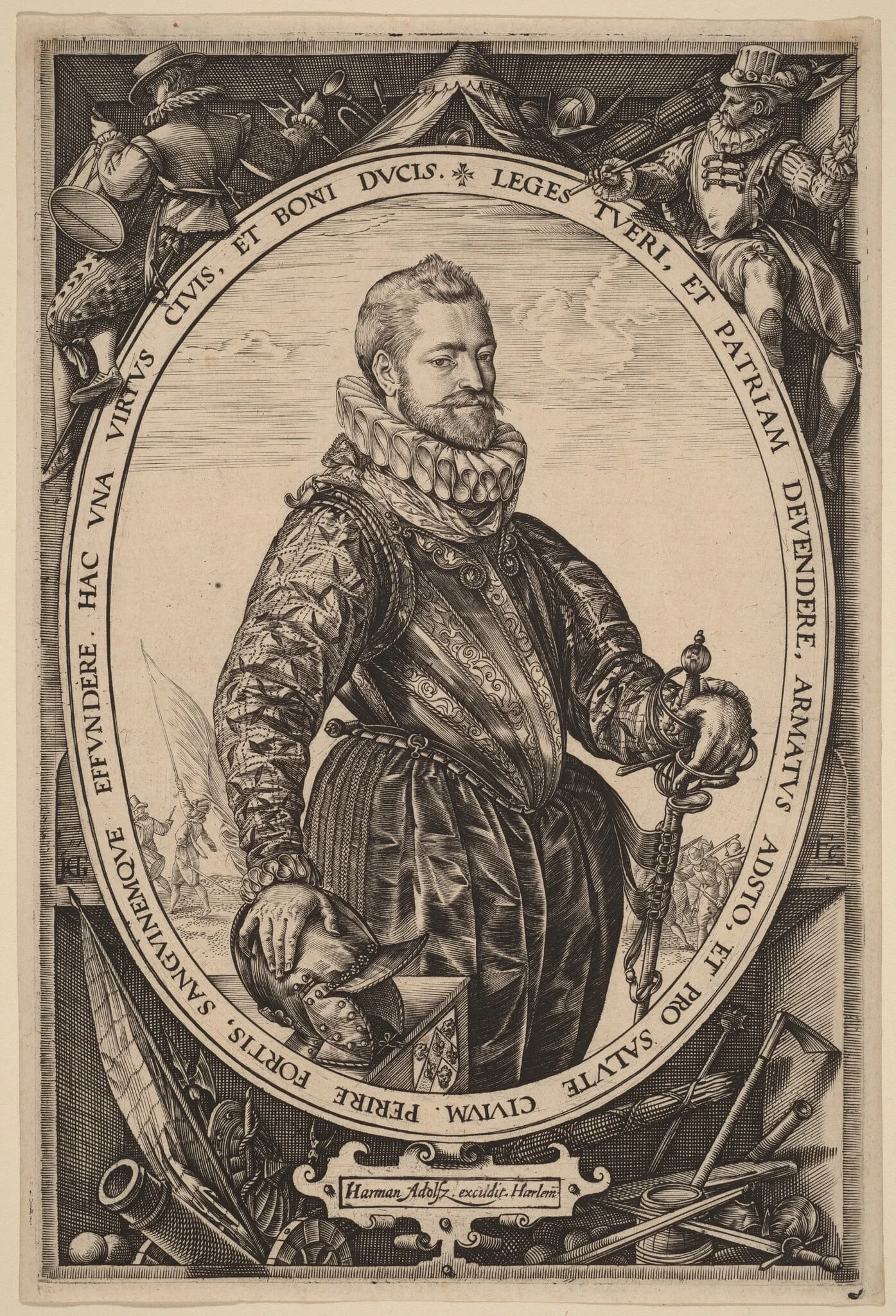 Jacques de la Faille, detail