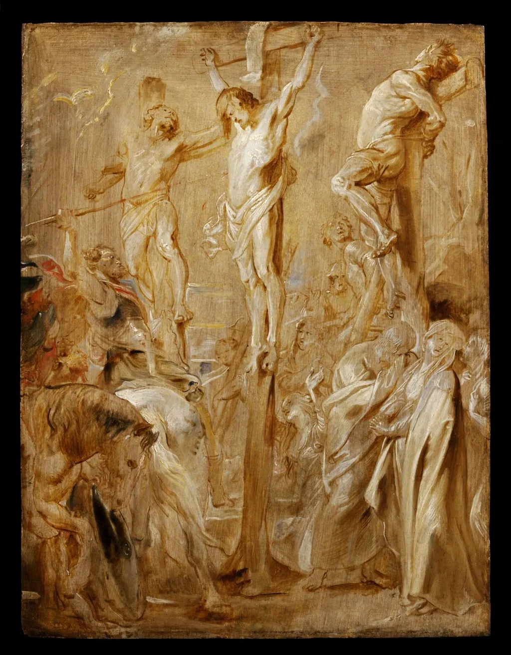 The Coup de Lance, by Peter Paul Rubens, paint, 1620