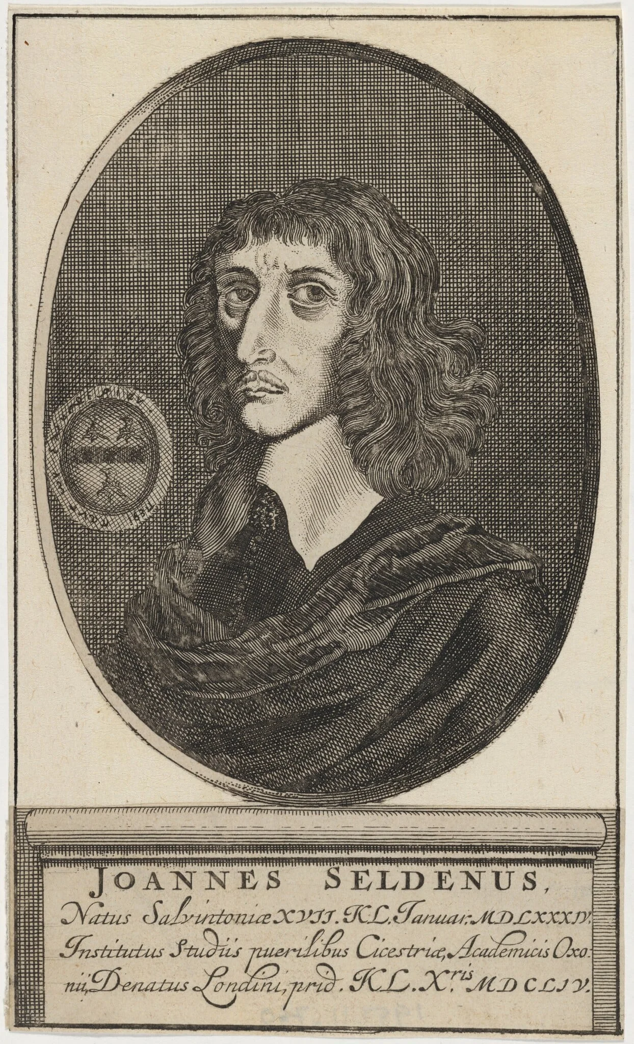 John Selden, Jurist and Antiquary, detail