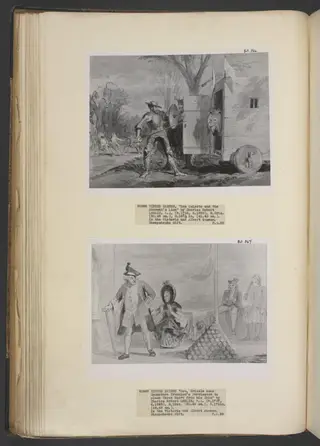 Don Quixote and the Lion, by Charles Robert Leslie, 1850