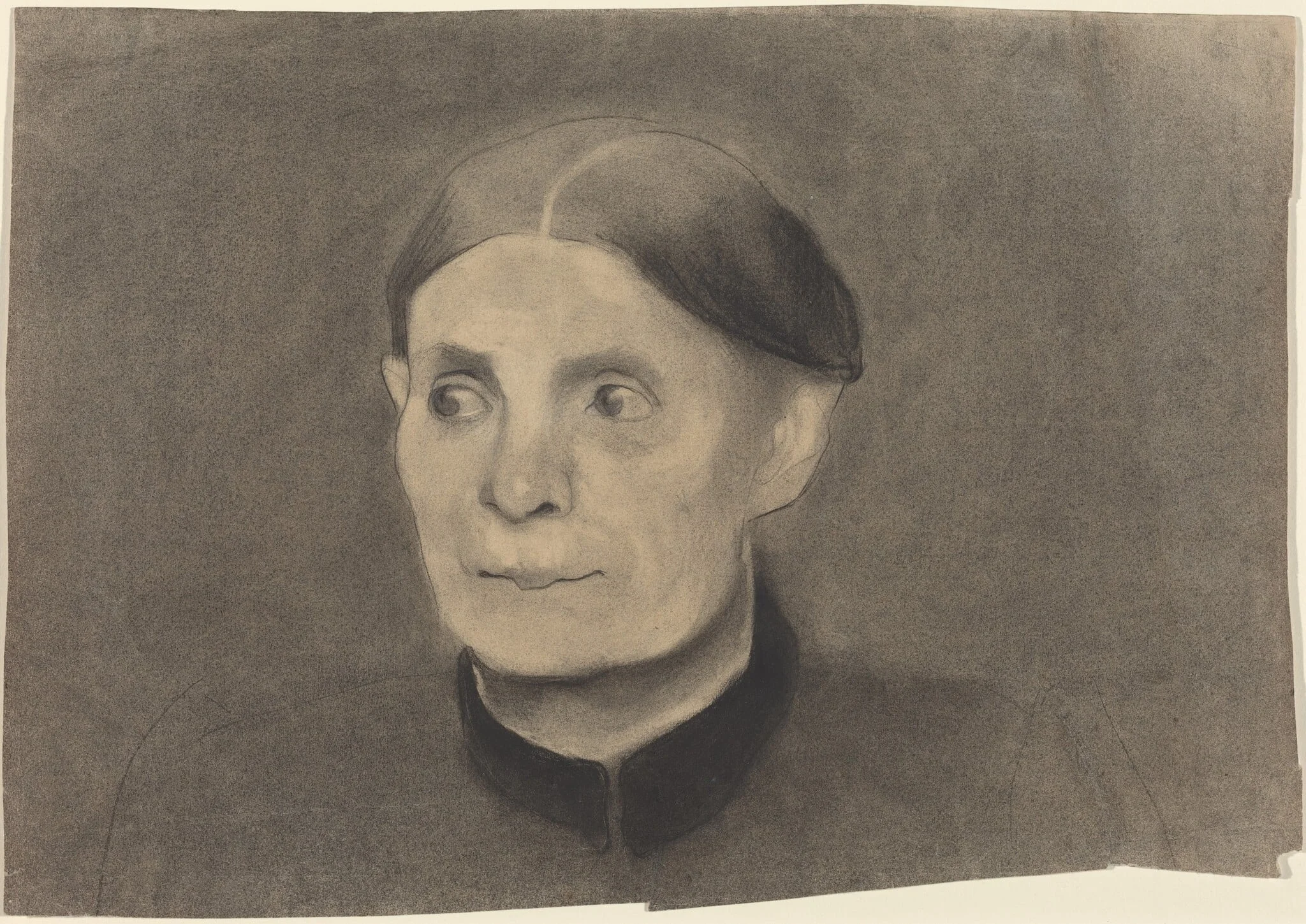 Portrait of a Woman, detail