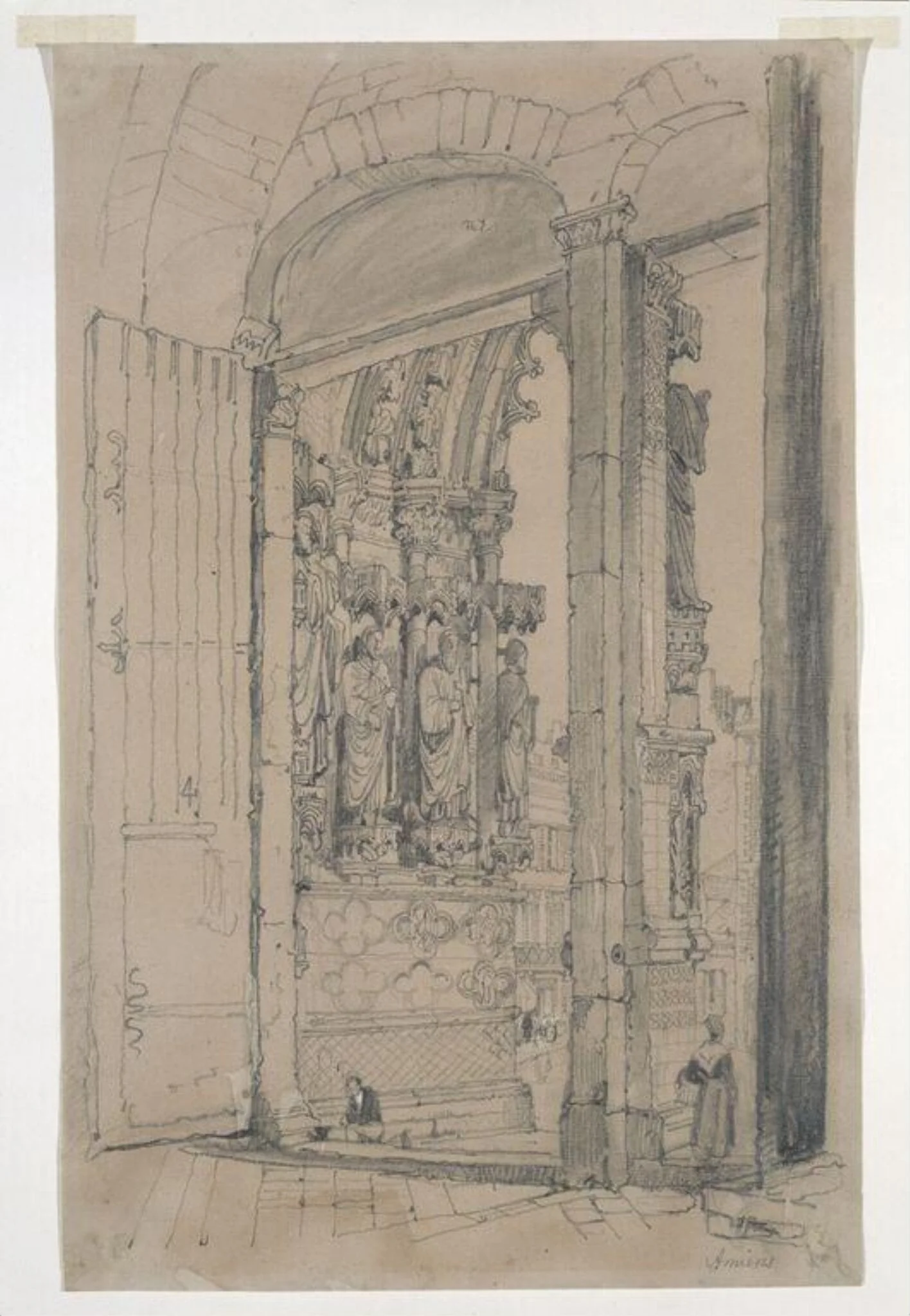 Amiens Cathedral, detail