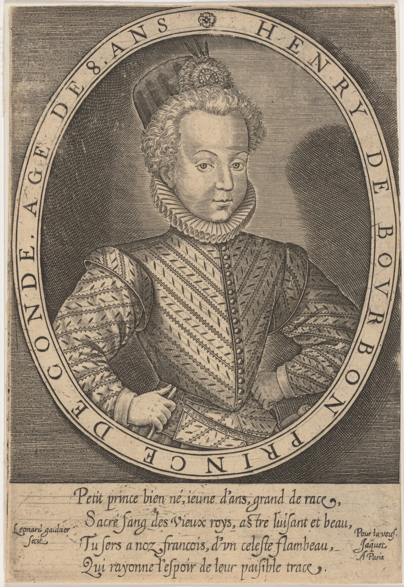 Henry II de Bourbon, Prince de Conde, detail