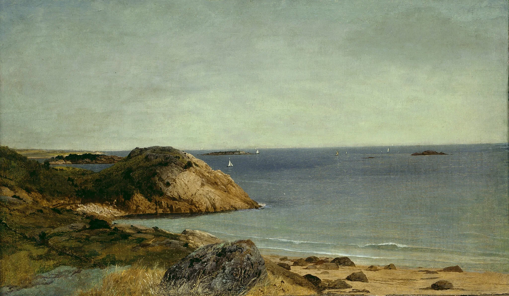 Rocky Coast, detail