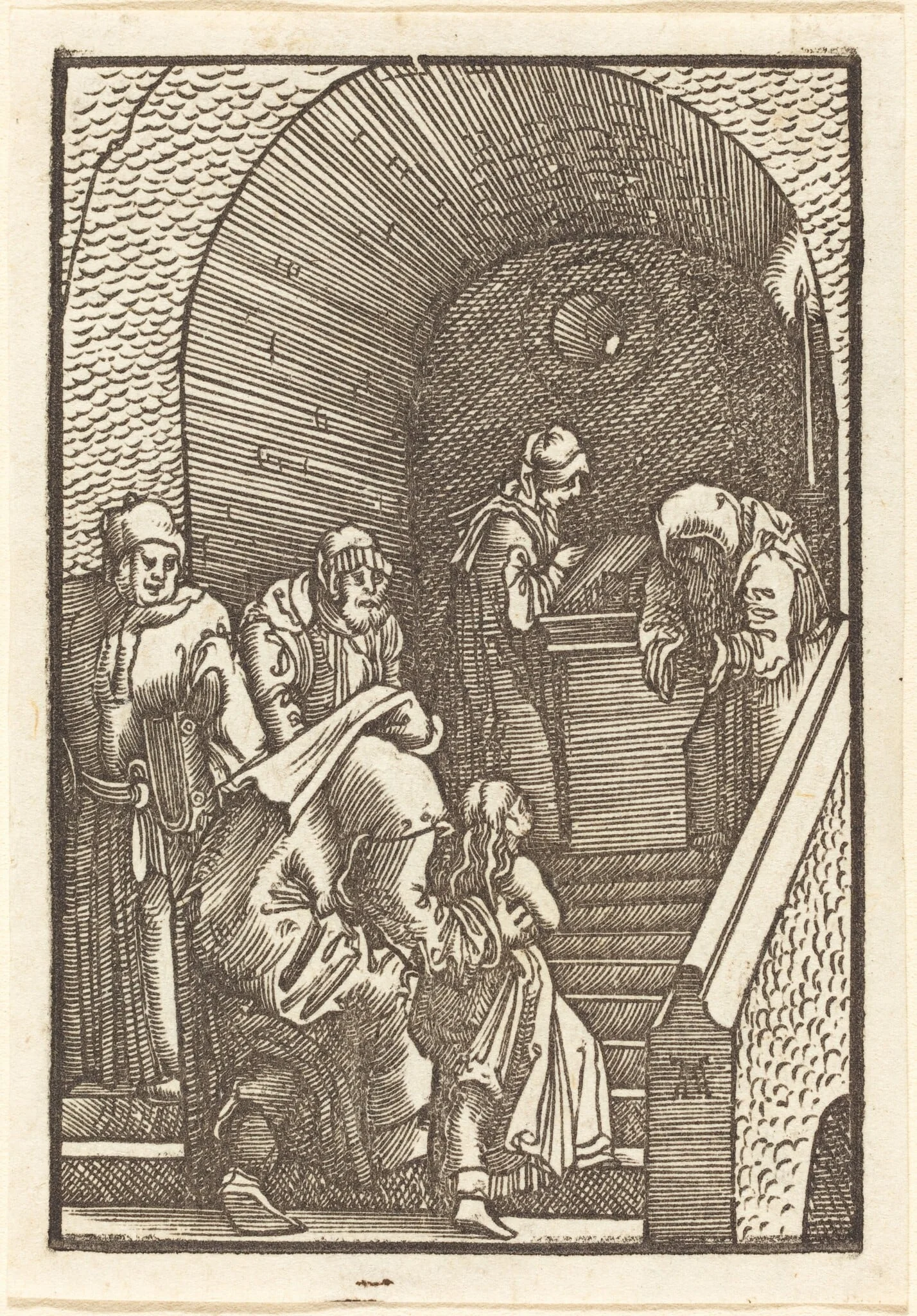 Presentation of the Virgin, detail