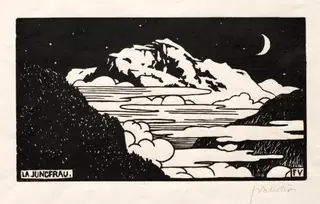 The Jungfrau, by Félix Vallotton, 1892