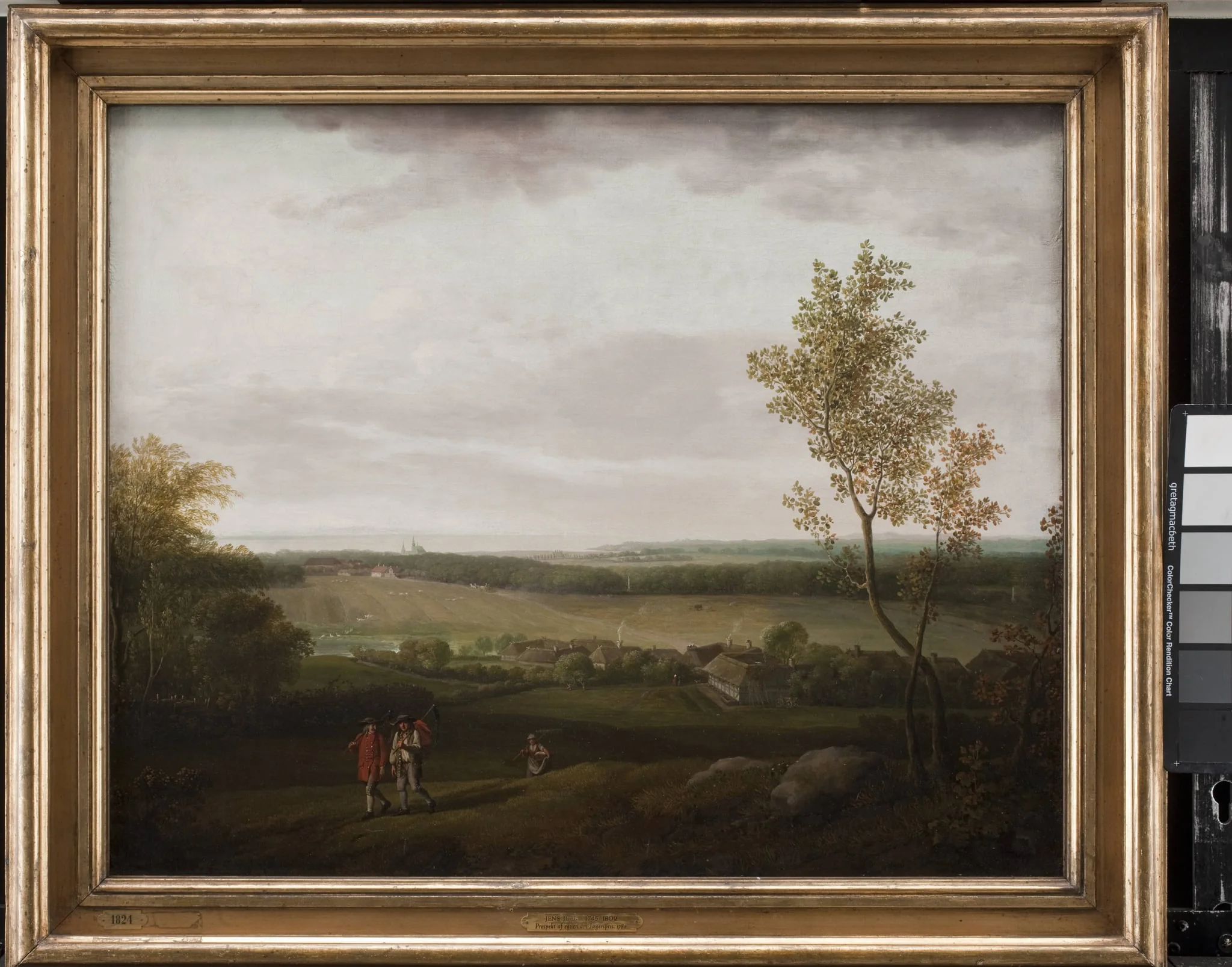 View of the Country near Jægerspris, detail
