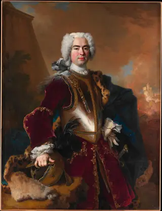 André François Alloys de Theys d'Herculais (1692–1779), by Nicolas de Largillière, oil, 1727