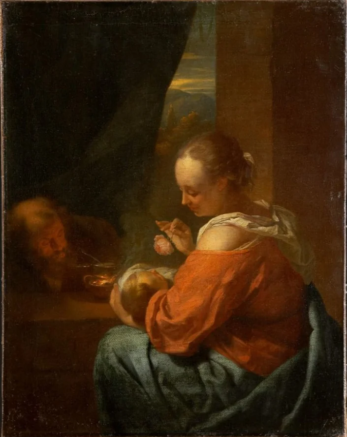 Holy Family, detail