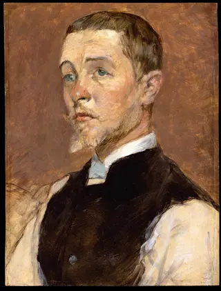 Albert (René) Grenier (1858–1925), by Henri de Toulouse-Lautrec, oil, 1894