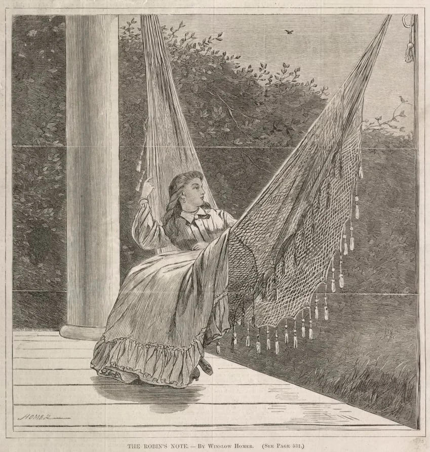The Robin's Note, detail