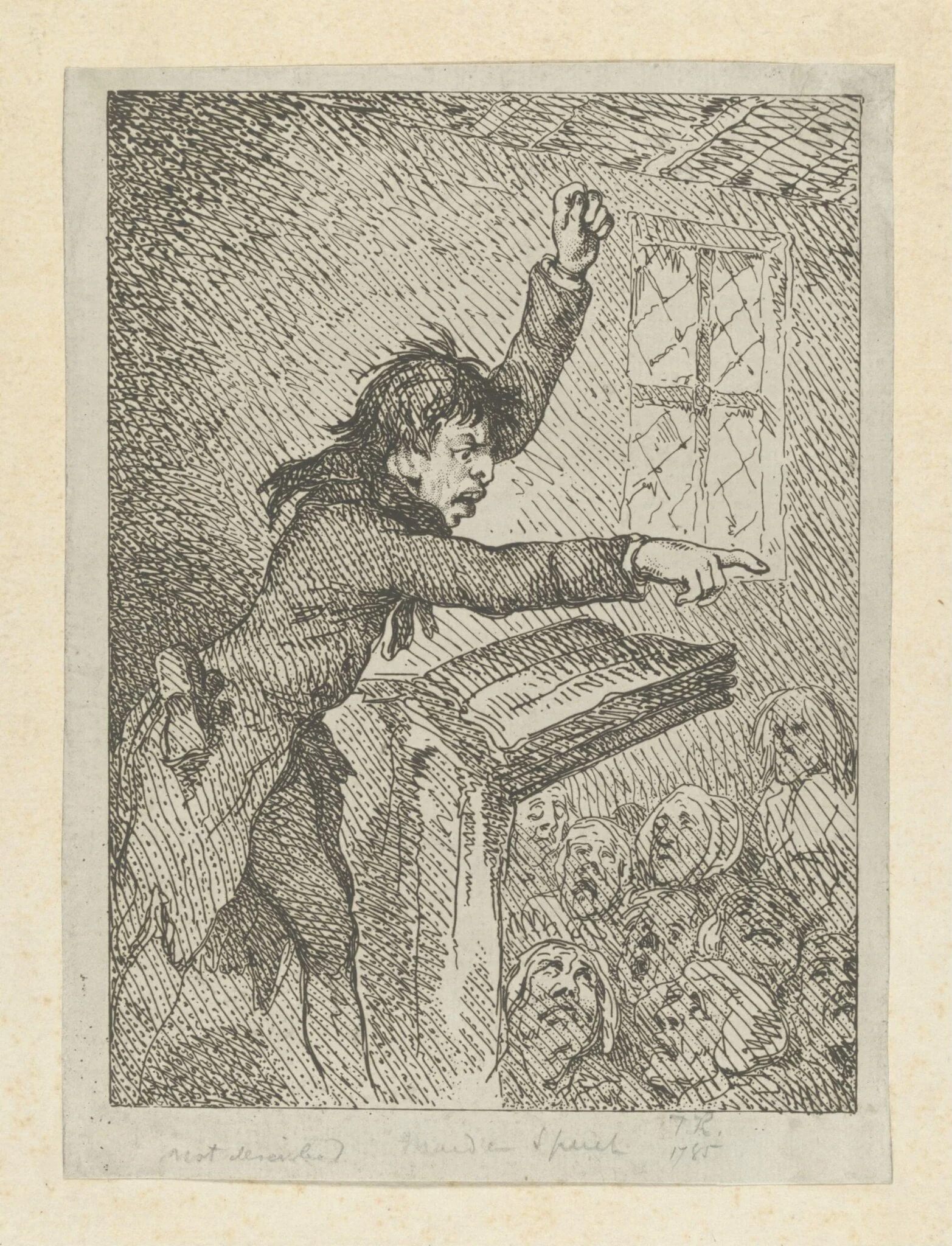 H Beard Print Collection, detail