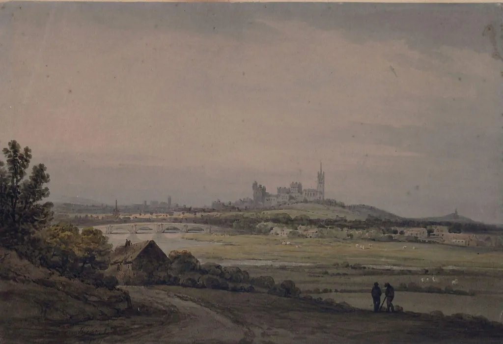 Lancaster, by Sasse, watercolor, 1801