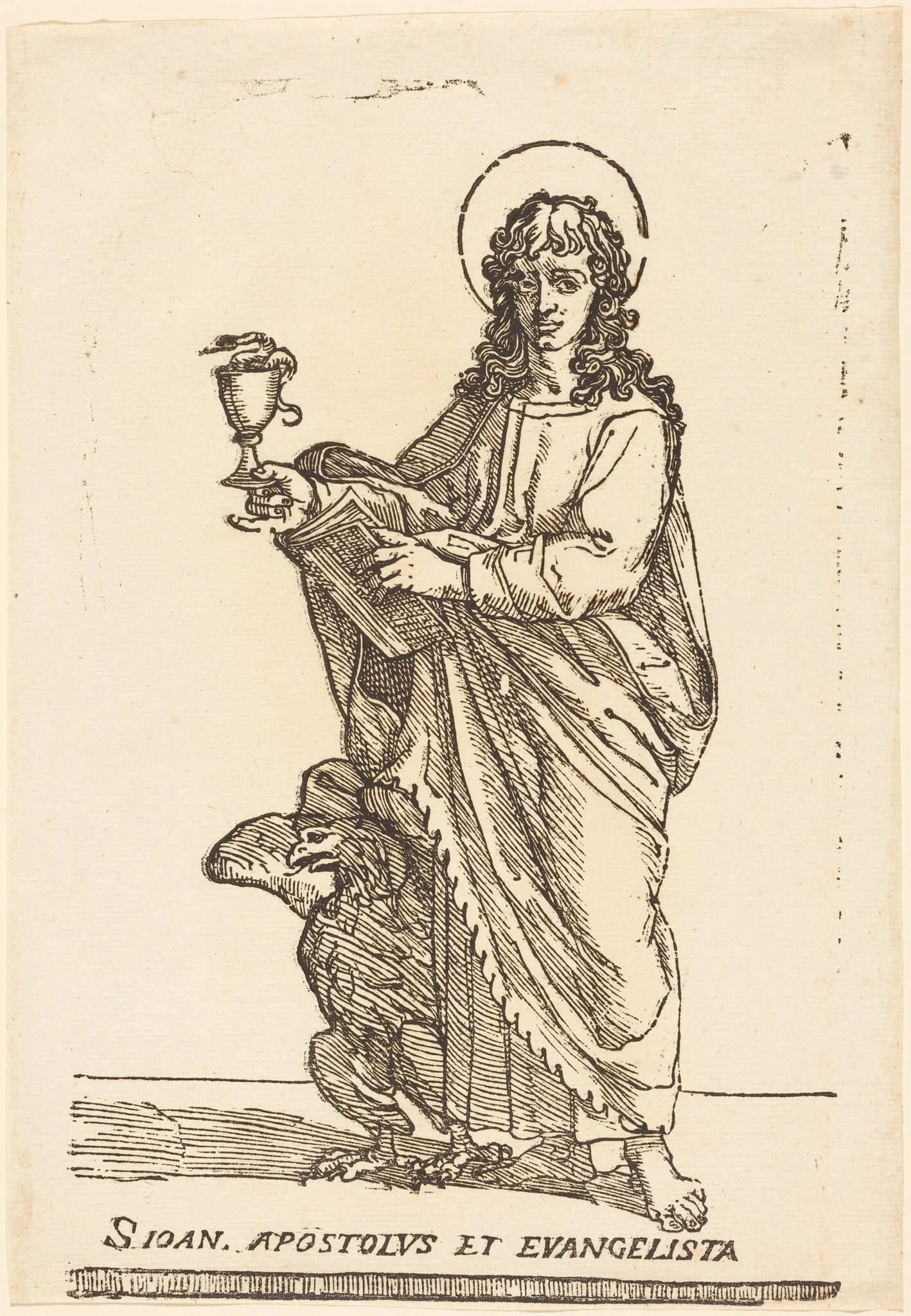 Saint John, detail