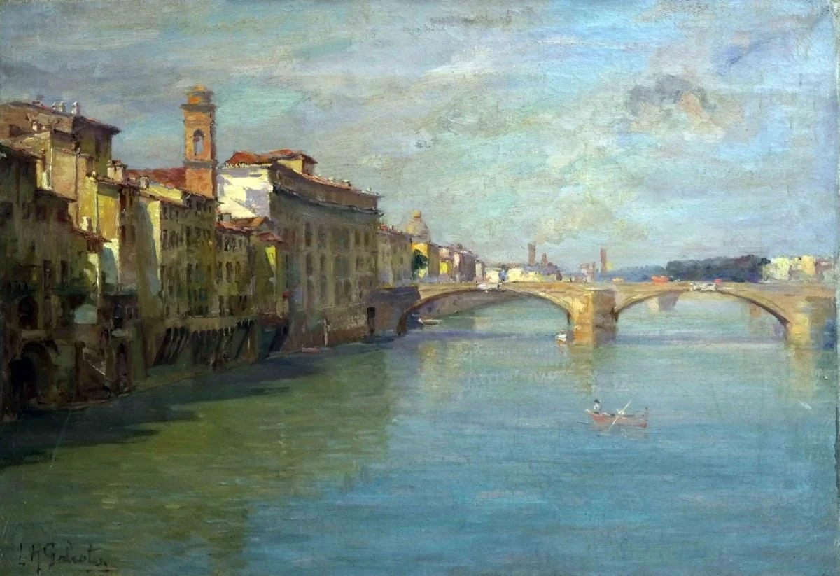 Ponte della Santa Trinita din Florența, detail