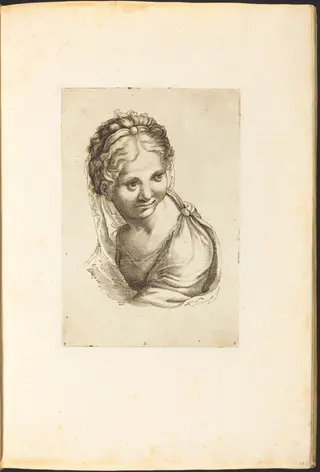 Print from Drawing Book, by Luca Ciamberlano, ink, 1615