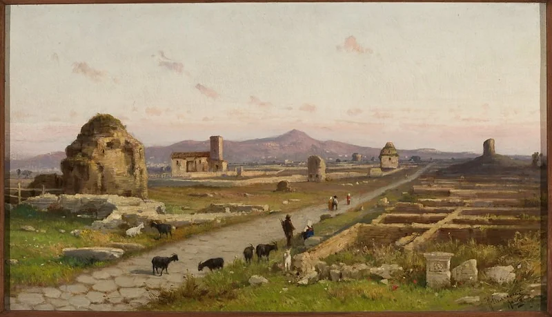 Via Appia, detail