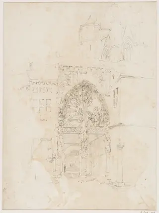 Church of St. Maternus at Huy, by Thomas Sidney Cooper, 1850