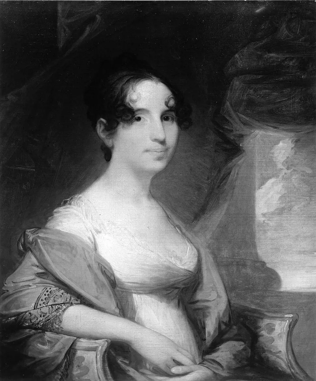 Mrs. John Gore (Mary Babcock), by Gilbert Stuart, oil, 1815