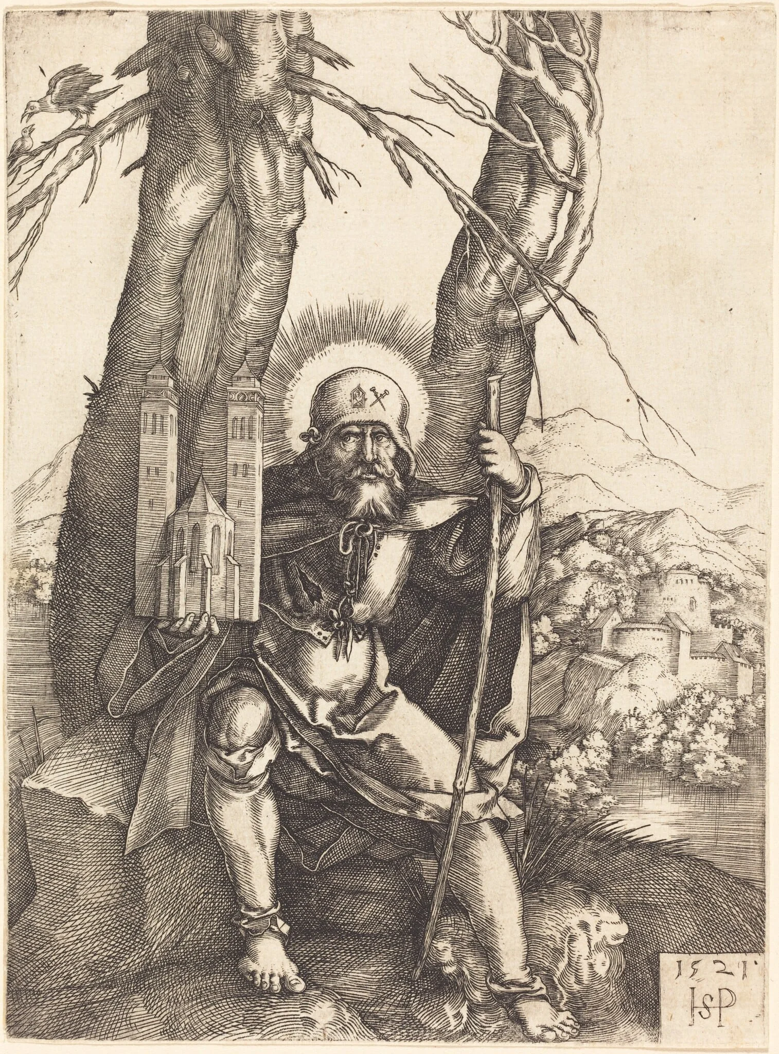 Saint Sebald, detail
