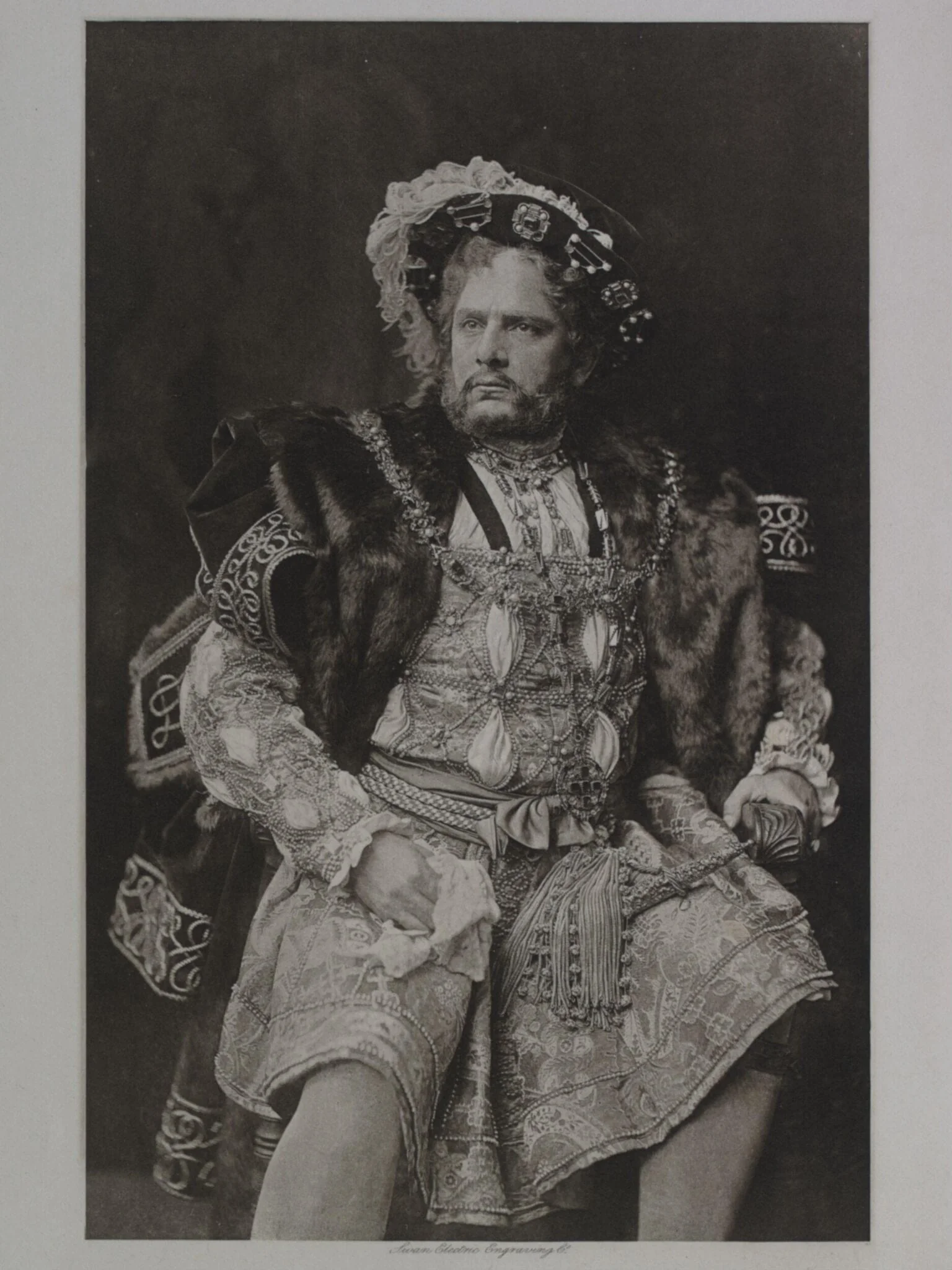 H Beard Print Collection, detail