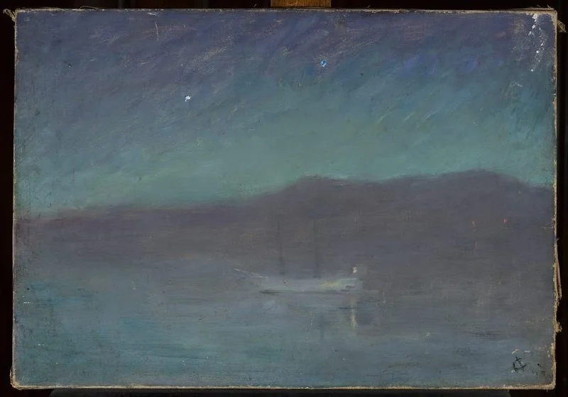 Yalta – night, detail