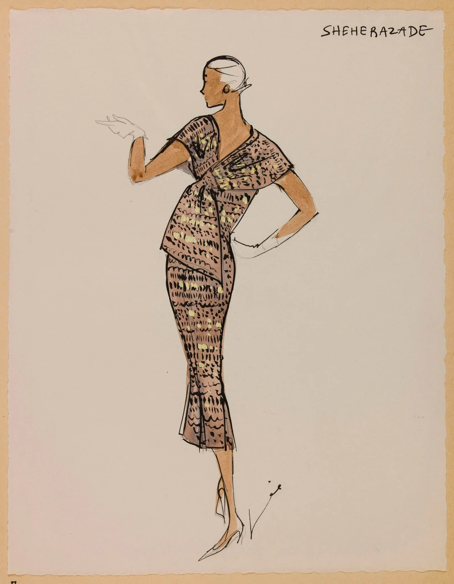 Shéhérazade, detail