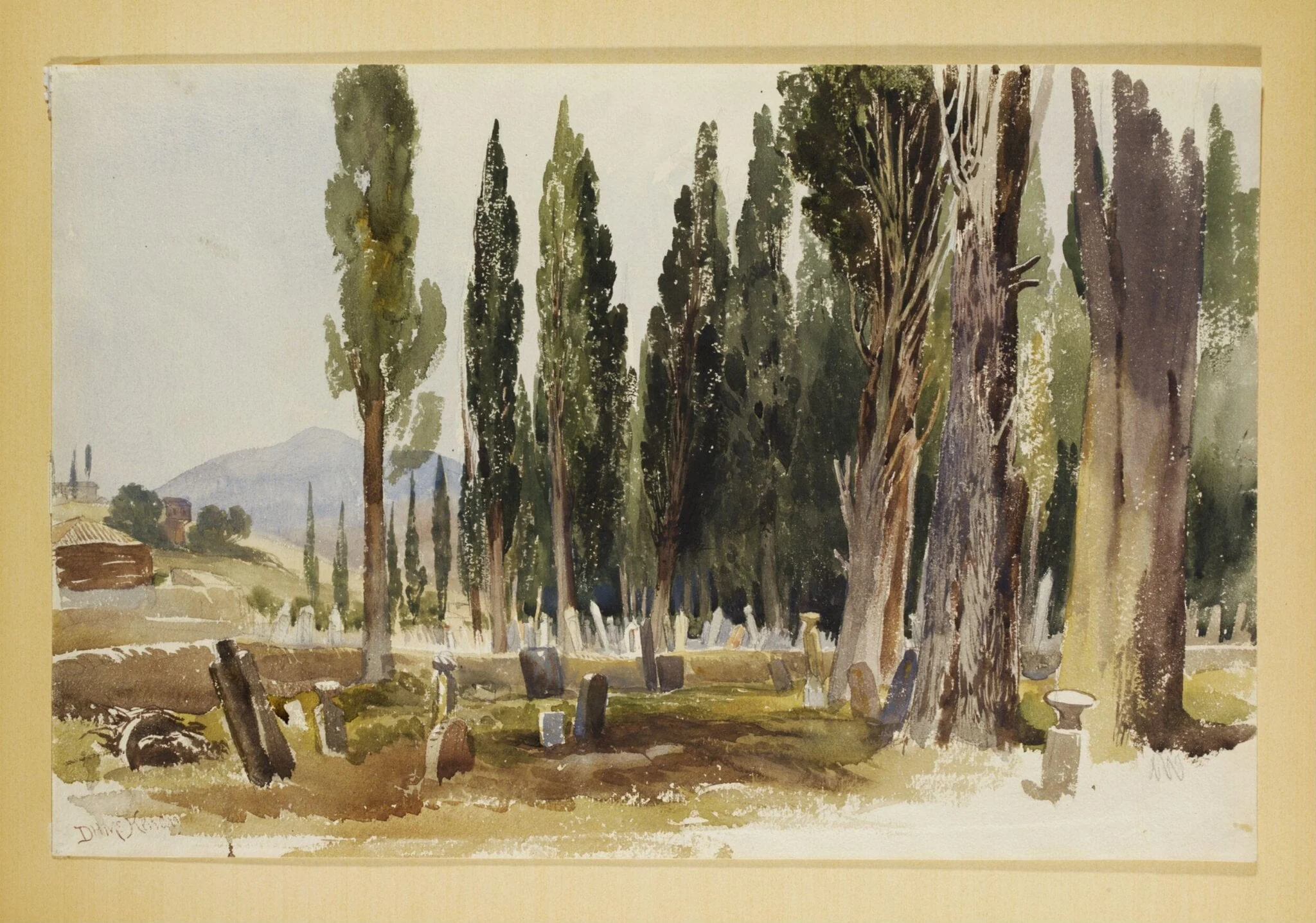 Cemetery Smyrna, detail