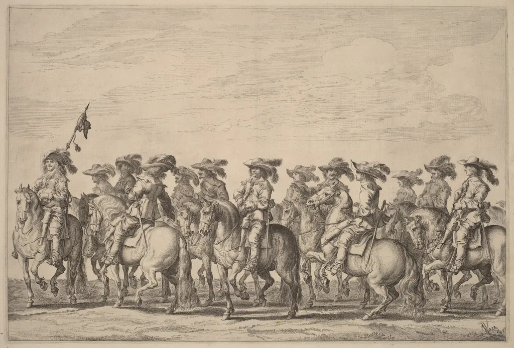 Entry of Marie de Medici into Amsterdam [plate 6 of 6], by Pieter Nolpe, ink, 1638