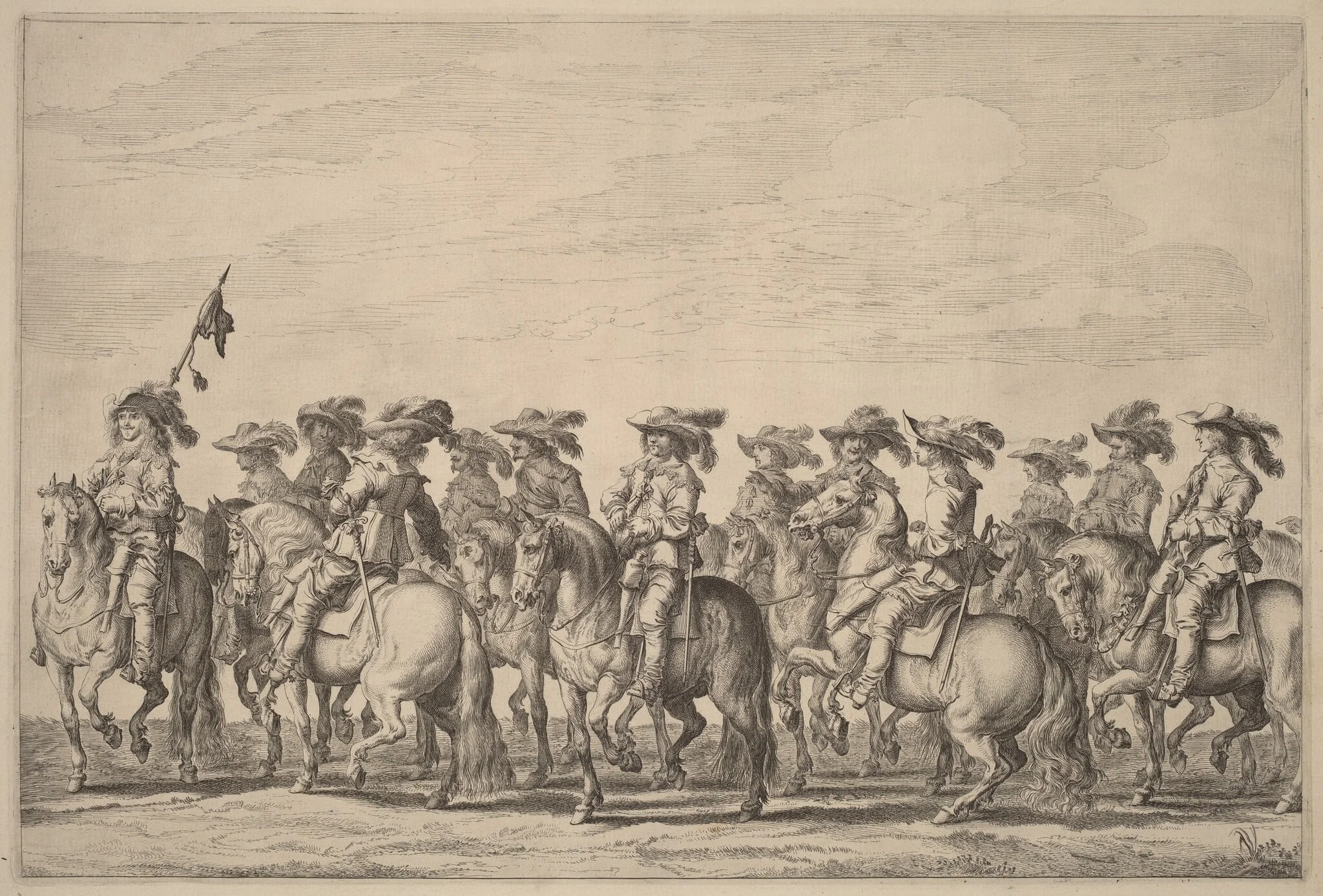 Entry of Marie de Medici into Amsterdam [plate 6 of 6], detail