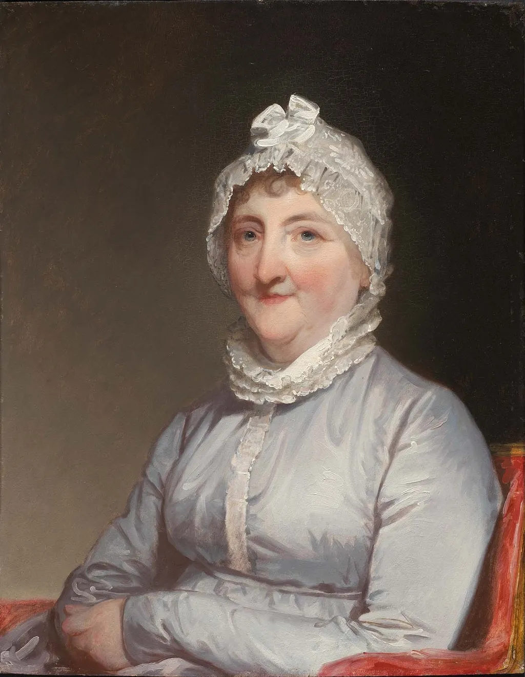 Mrs. Paul Revere (Rachel Walker), by Gilbert Stuart, oil, 1813