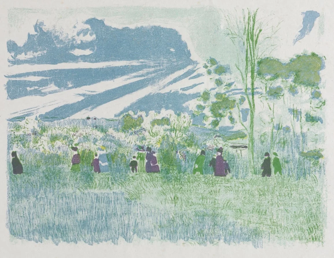 Across the Fields, detail