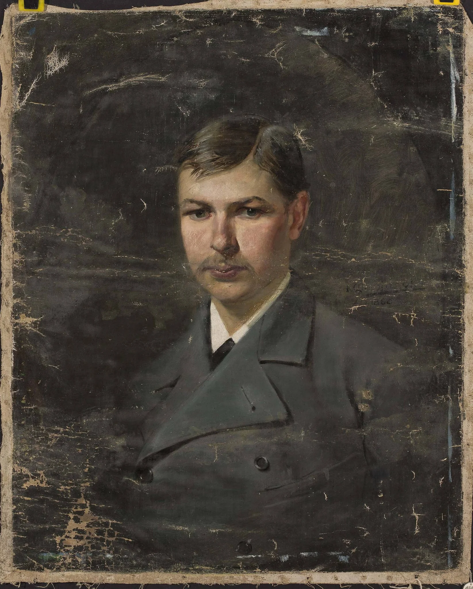 Portrait of Ignacy Wróblewski (?–after 1938), detail