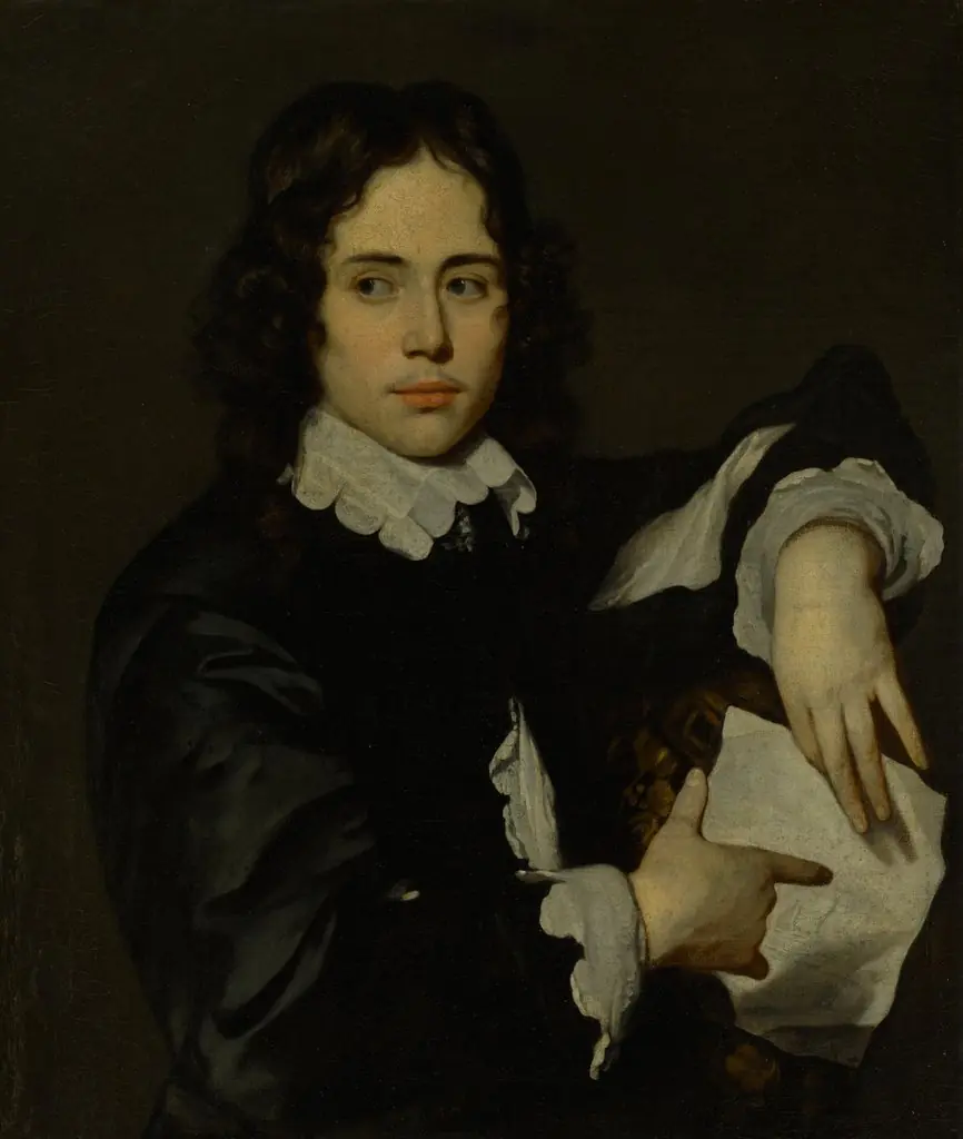 Portrait of a Young Man, by Peter Franchoys, paint, 1635