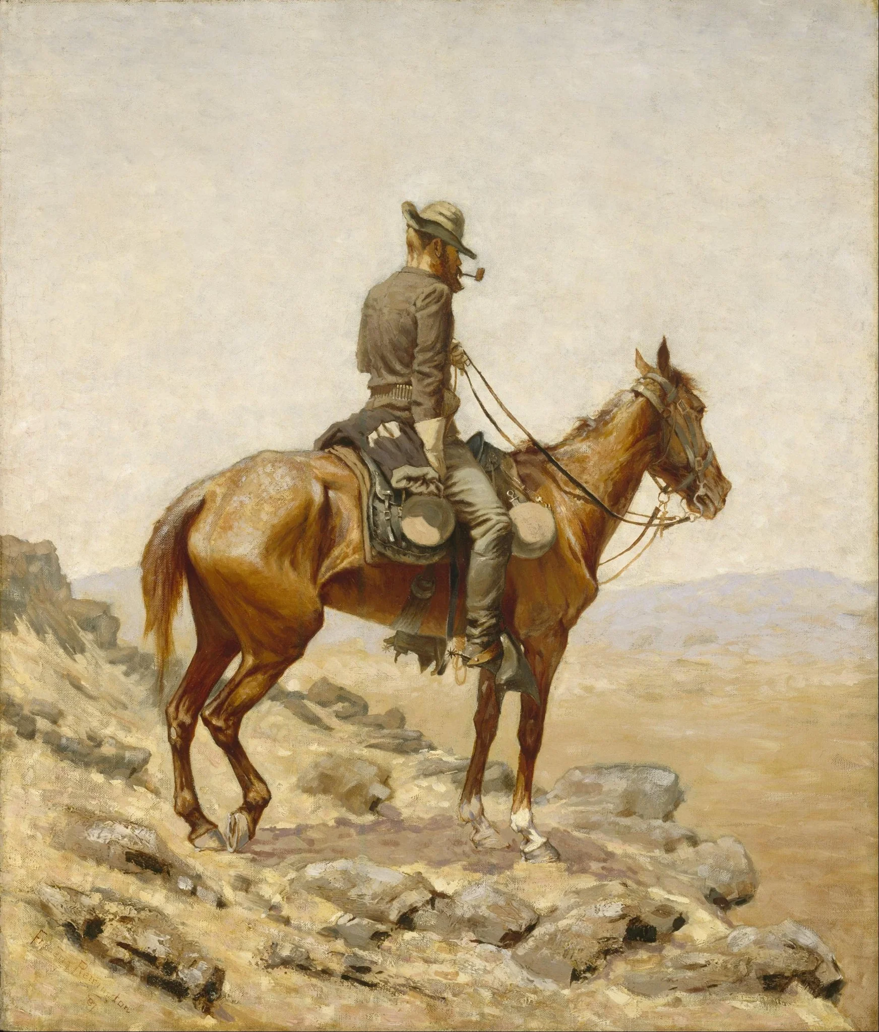 The Lookout, detail