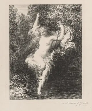 Sarah la Baigneuse, by Henri Fantin-Latour, 1892