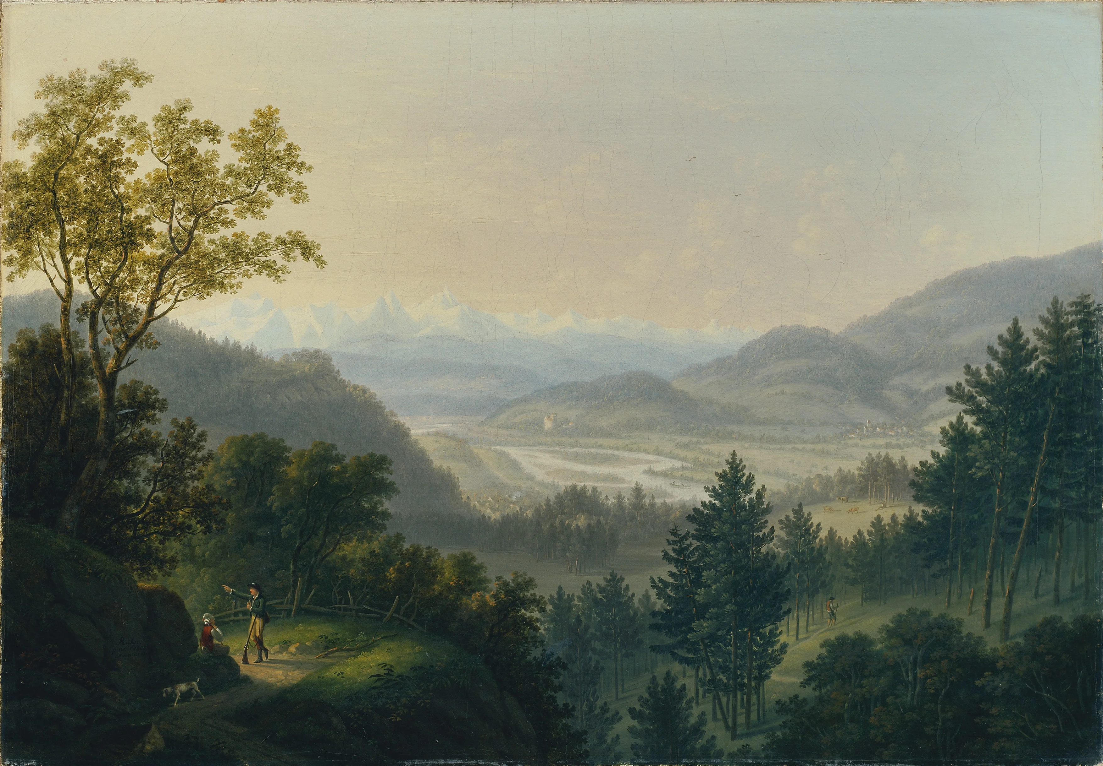 Surroundings of the Habsburg ruins, detail