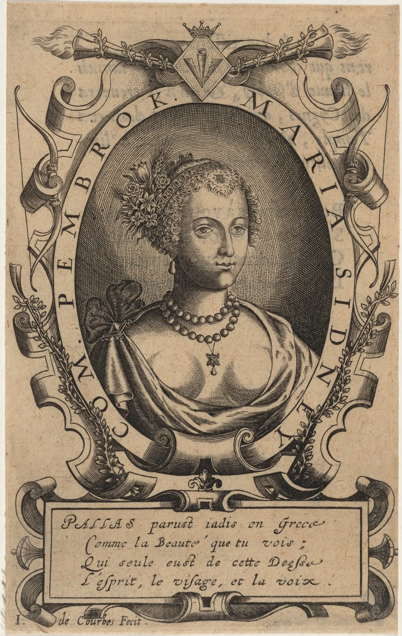 Mary Sidney, Countess of Pembroke, detail
