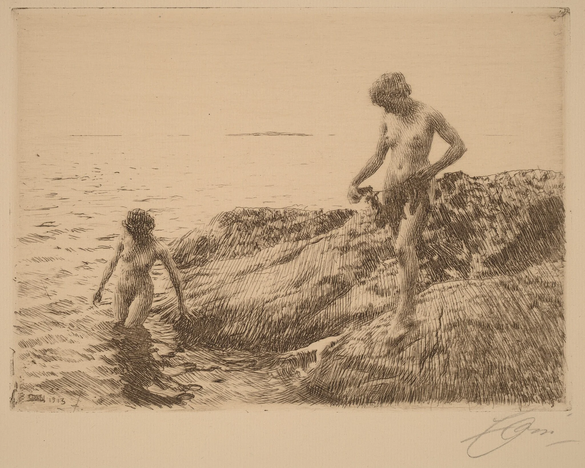 Seaward Skerries, detail
